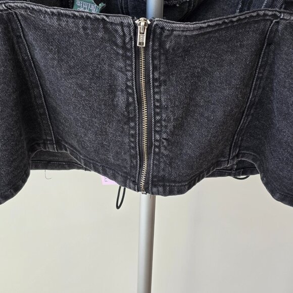 NWT - Denim Crop Tank Top, Size: XXL - Picture 4 of 12